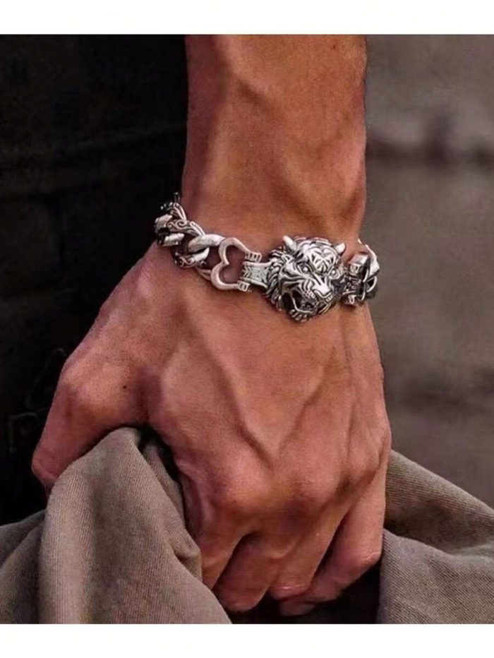 دستبند مردانه مدل ببر
